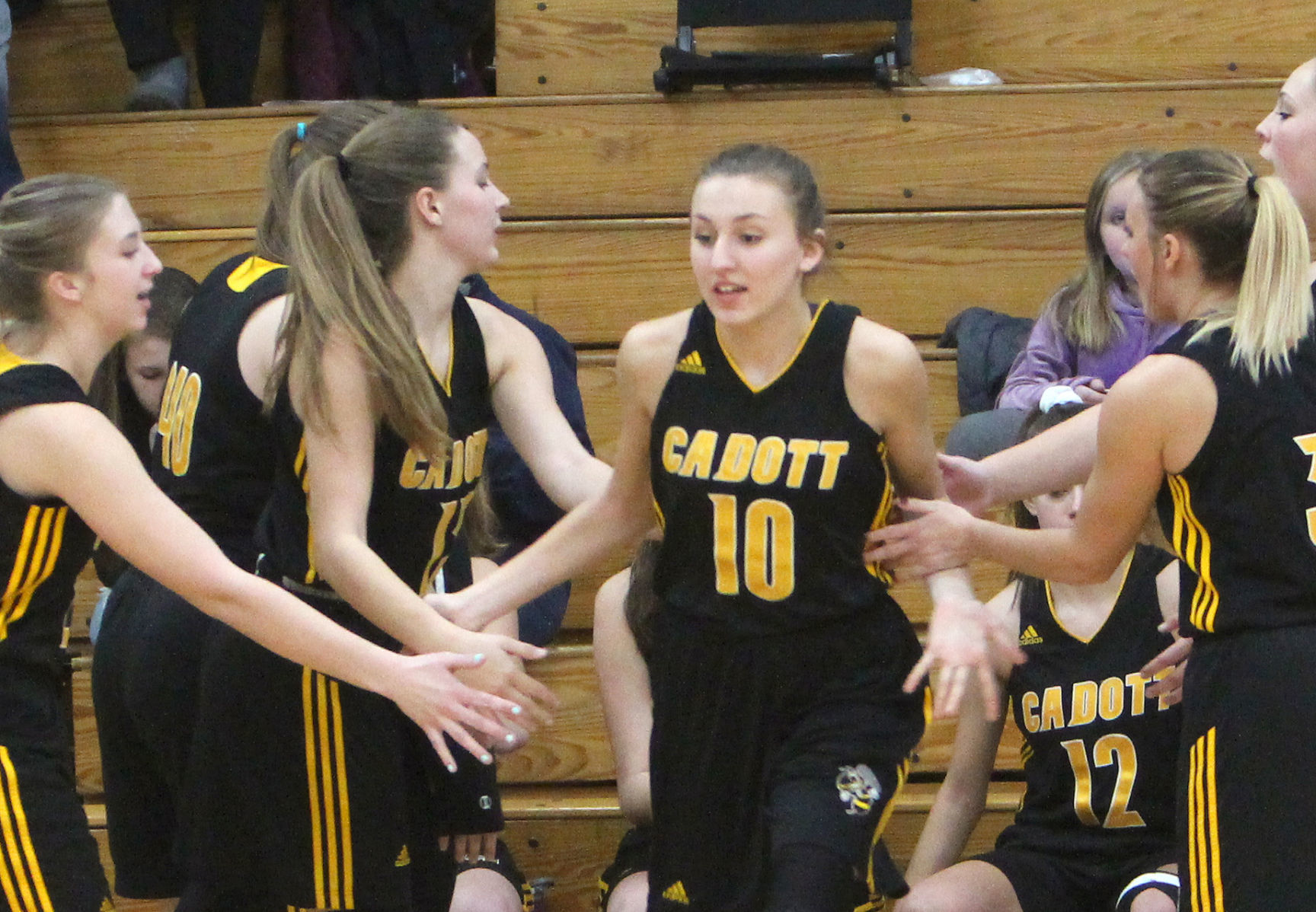 Cadott at McDonell girls basketball 1-3-19